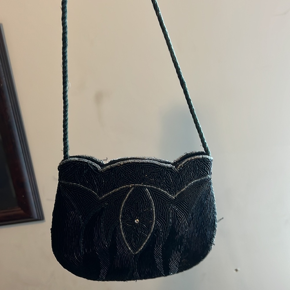 Vintage black purse - Picture 9 of 12